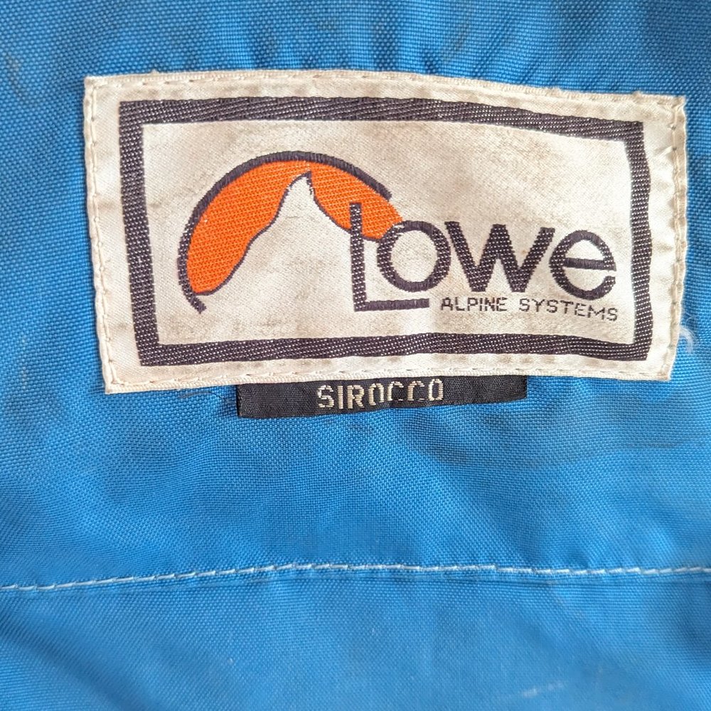 🌄 Lowe Alpine Sirocco  Internal Frame Blue Nylon Hiking Camping Backpack 🌄 - Picture 10 of 16